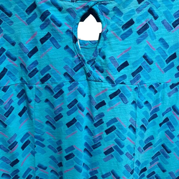 Fresh Produce Womens Maritime Marissa Mosaic Knee Length Dress 2X USA NWT Beach - Picture 6 of 6